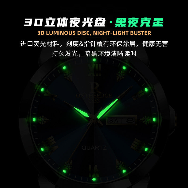 Ruizhiyuan Fashionable and High-Value Couple Watches:
