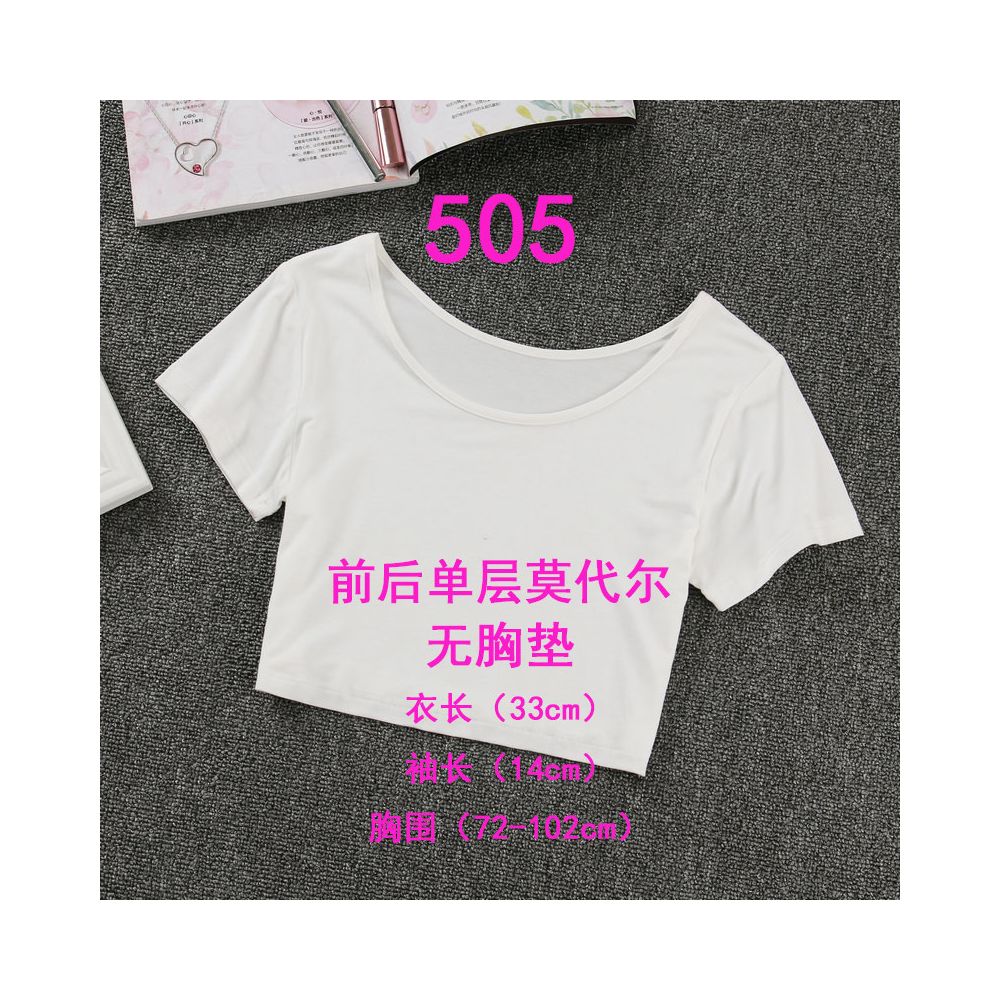 2025 Summer Lace Bottom Shirt Women s Short Sleeve Half length Inner Pair Modal T shirt strapless Top Versatile