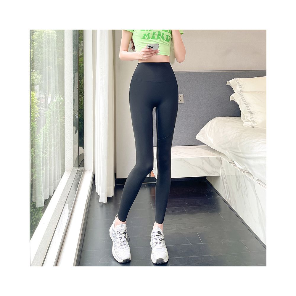 Shark pants 2025 new summer thin women s outerwear pocket mesh abdominal tightening and hip lifting yoga new comparison cycling inner pants