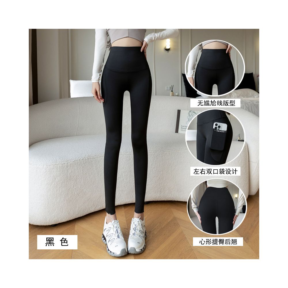 Cat Man with Pocket Shark Pants Women s Outerwear Cycling Pants 2025 New Collection Chest Lifting Hip Lifting Inner Pants Sports Yoga Pants