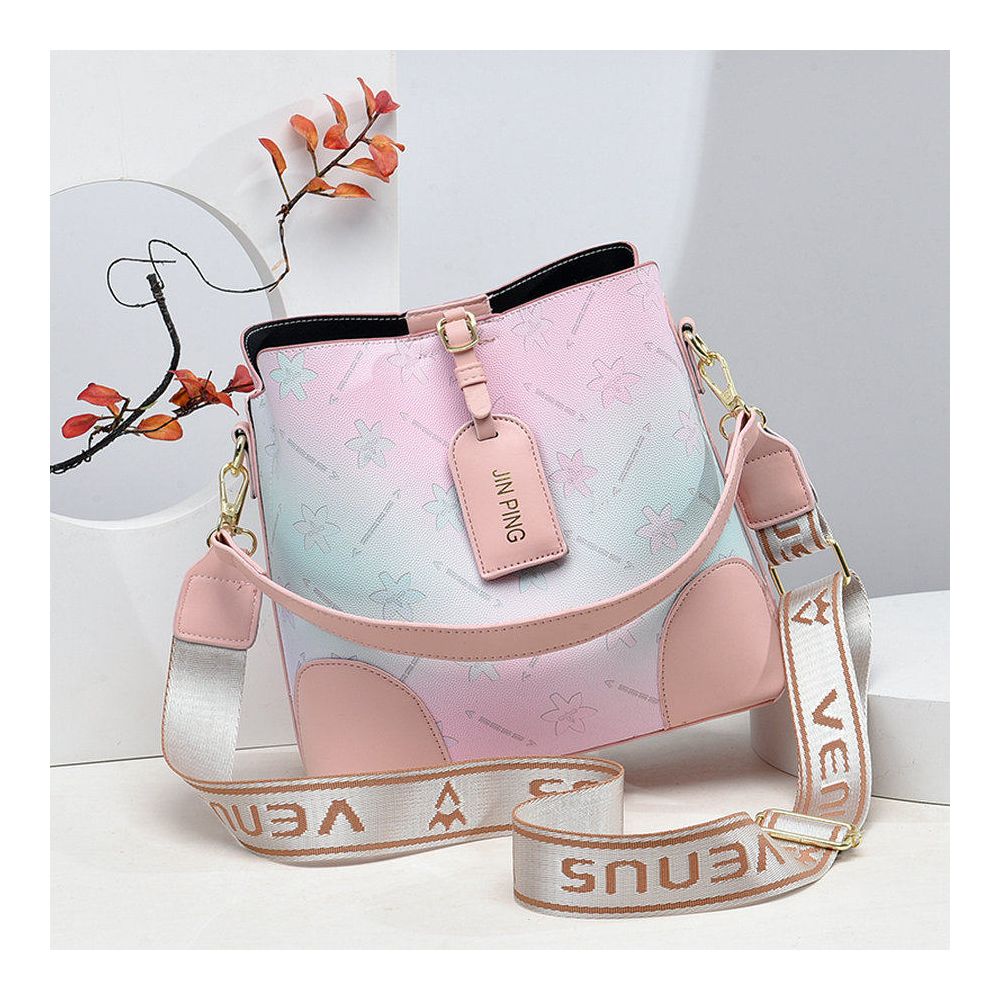 Women s Bucket Bag 2025 New Style Large Capacity Commuter Crossbody Bag Fashionable Lightweight High End Handbag Shoulder Bag image 3