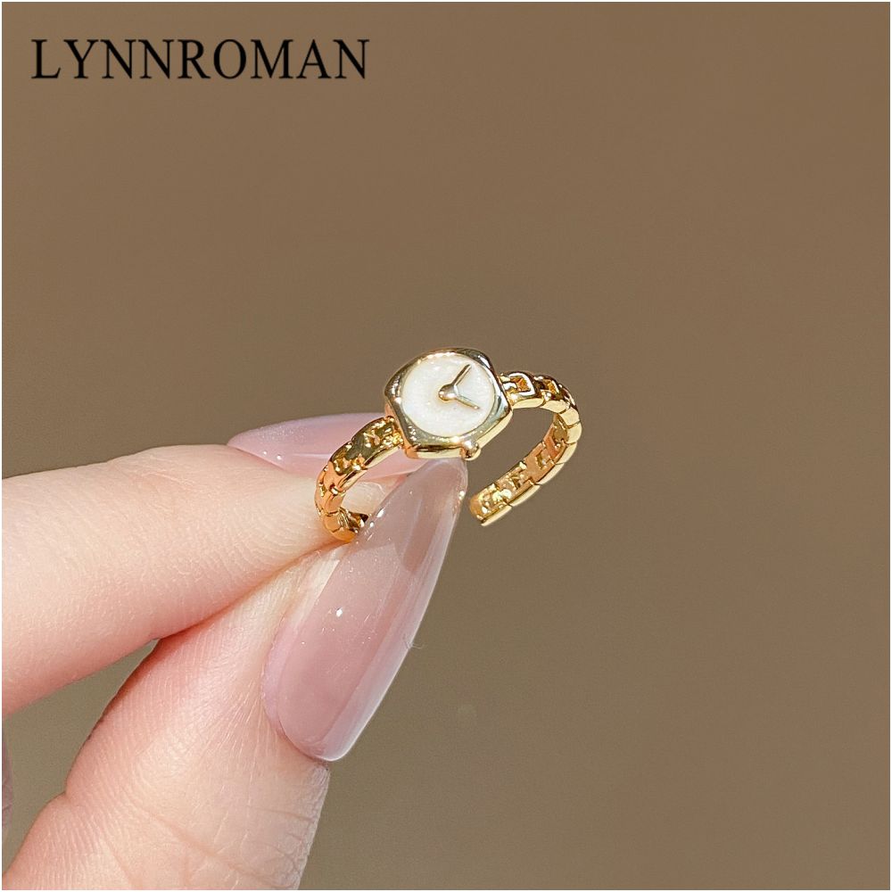 LYNNROMAN niche high end women s ring minimalist and luxurious design adjustable index finger ring image 4