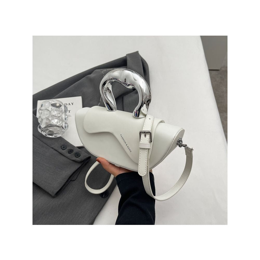 High quality French style niche design women s handbag new 2025 style trendy and versatile crossbody bag unique handbag