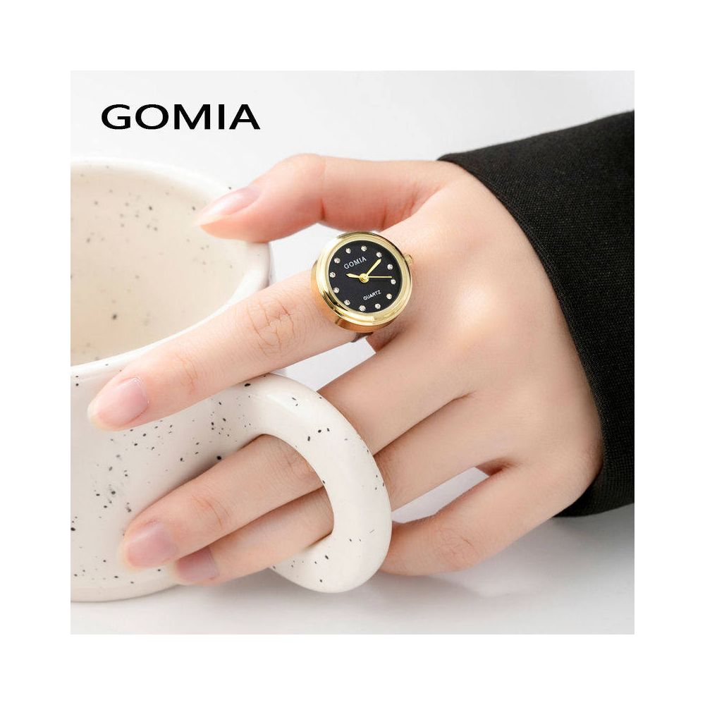 Women s watch with adjustable ring genuine label stylish and unique a niche luxury style high value quartz watch for students in junior and senior high school