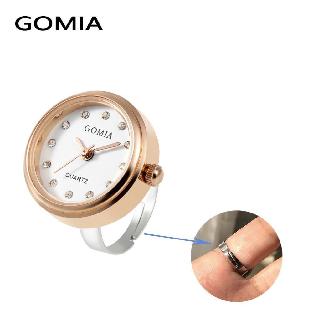 Women s watch with adjustable ring genuine label stylish and unique a niche luxury style high value quartz watch for students in junior and senior high school