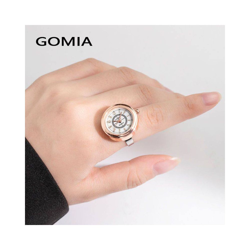 Women s watch with adjustable ring genuine label stylish and unique a niche luxury style high value quartz watch for students in junior and senior high school