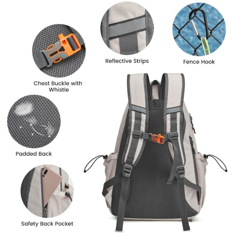 Sports Badminton Waterproof Multifunctional Shoulder Bag Diving Material Fitness