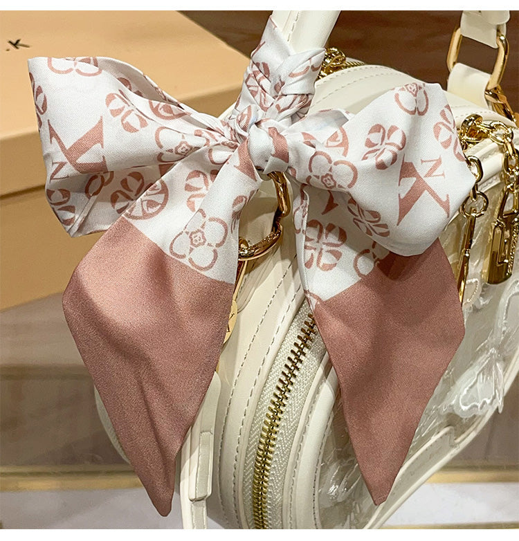 Hong Kong Women's Handbag 2025 New Lace Butterfly Handbag, High-End Shoulder/Crossbody