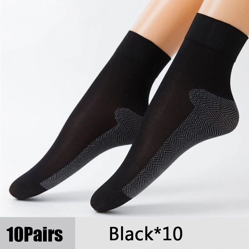 10 Pairs Women Socks Soft Socks Woman Summer Ultrathin Breathable Sock Casual Lightweight Female Transparent Boat Socks