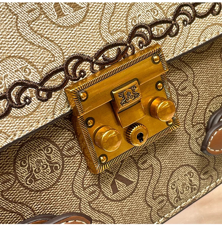 Light luxury brand women's bag 2025 Spring Xiamen new fashionable and versatile high-end handbag single shoulder crossbody bag