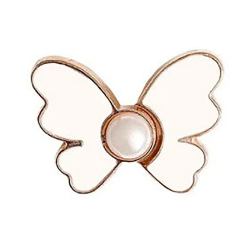 Adjustable Clips Butterfly Jeans Button For Pant Skirts Waist Tightener Buckle Snap Button Adjuster Pants Pin Retractable Button