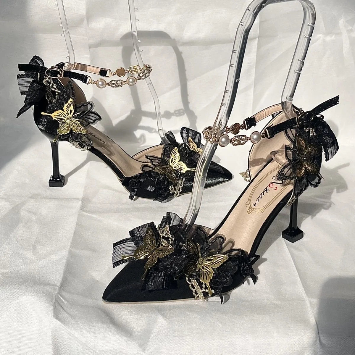 Heels Woman Luxury Fashion Sandals Gold Sandals Woman Lolita High Heels Shoes Woman High Quality Shoes Y2K Accessories 2025 New
