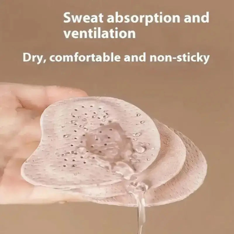 2Pairs Sandals Anti-slip Stickers Forefoot Pad Women High Heels Pain Relief Insert Insoles Toe Cushion Foot Care Shoes Pad