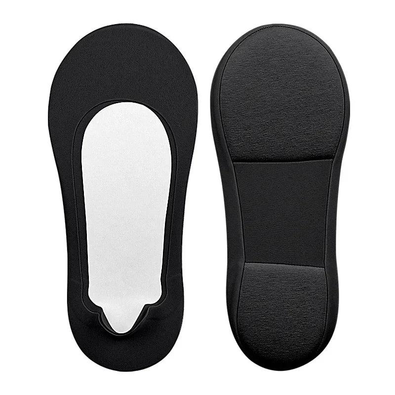 Women Boat Sock Plantar Fasciitis Shoes Insole Socks Insoles for Feet Shock Absorbing Shoe Sole Invisible Non slip Shoe pads