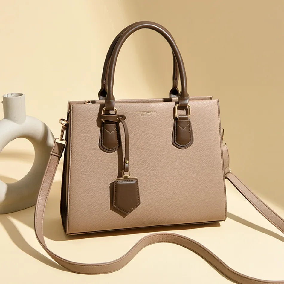 Luxury Women's Handbags 3 Layers Large Capacity Women  Shoulder Bags Top Quality PU Leather Commut Crossbody Bags  For Women Sac