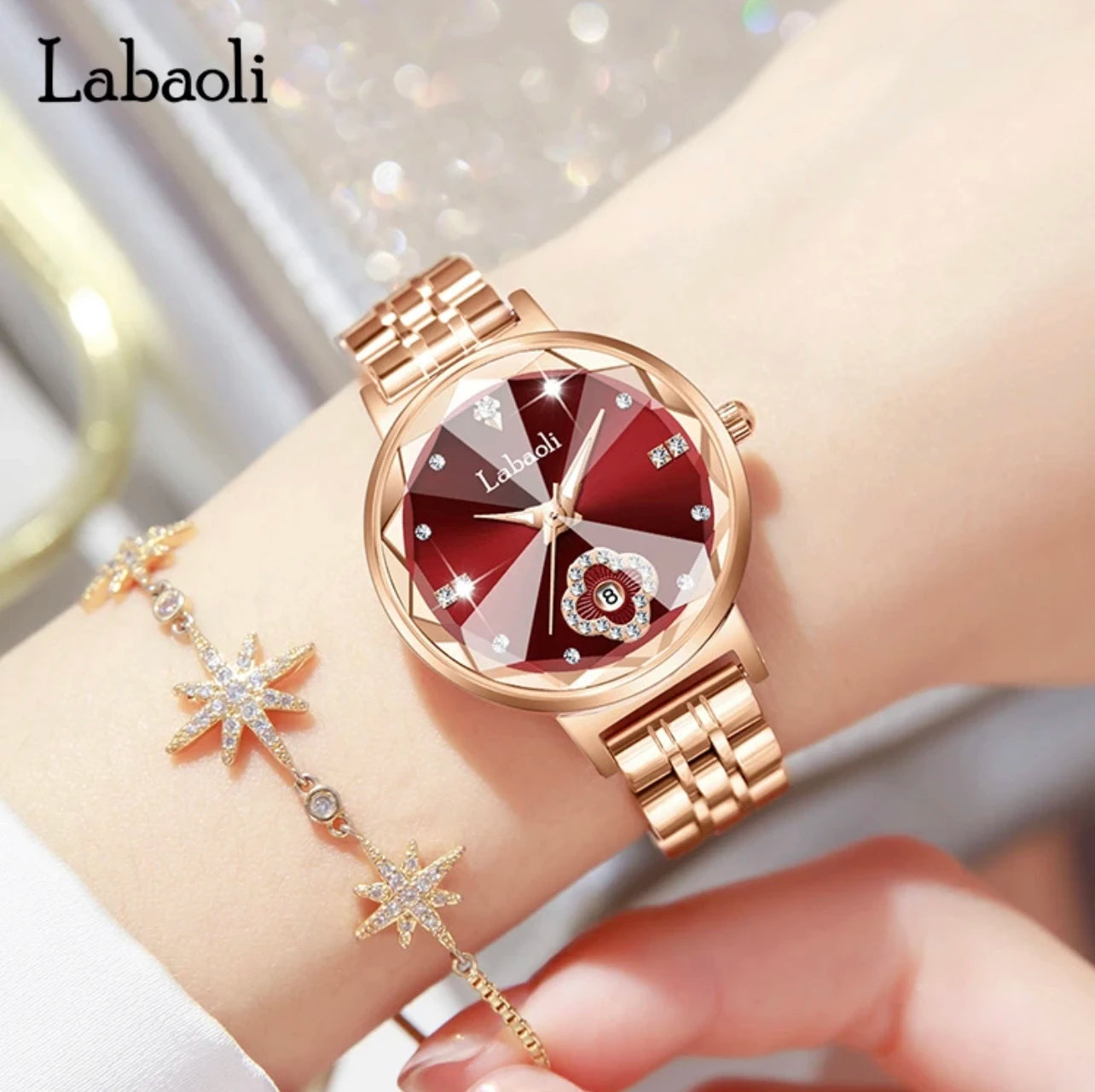 New high-end light luxury ladies' watch luminous calendar quartz watch High quality luxury watch Birthday gift for women