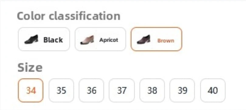 Deep mouth single shoe women's thick heel genuine leather middle heel women's soft leather soft sole square toe leather shoes