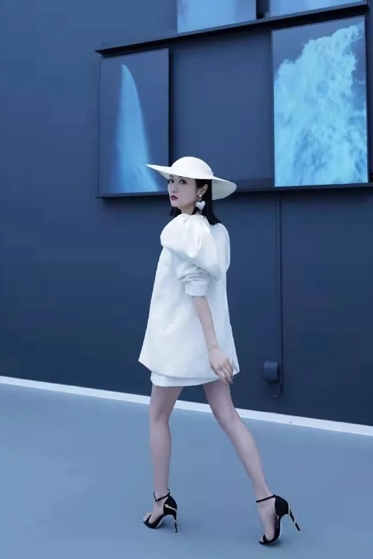 2025 Spring Summer New Style French Beauty Sandals Women'S Thin Heels Snake Twisting High Heels Party Dress Shoes