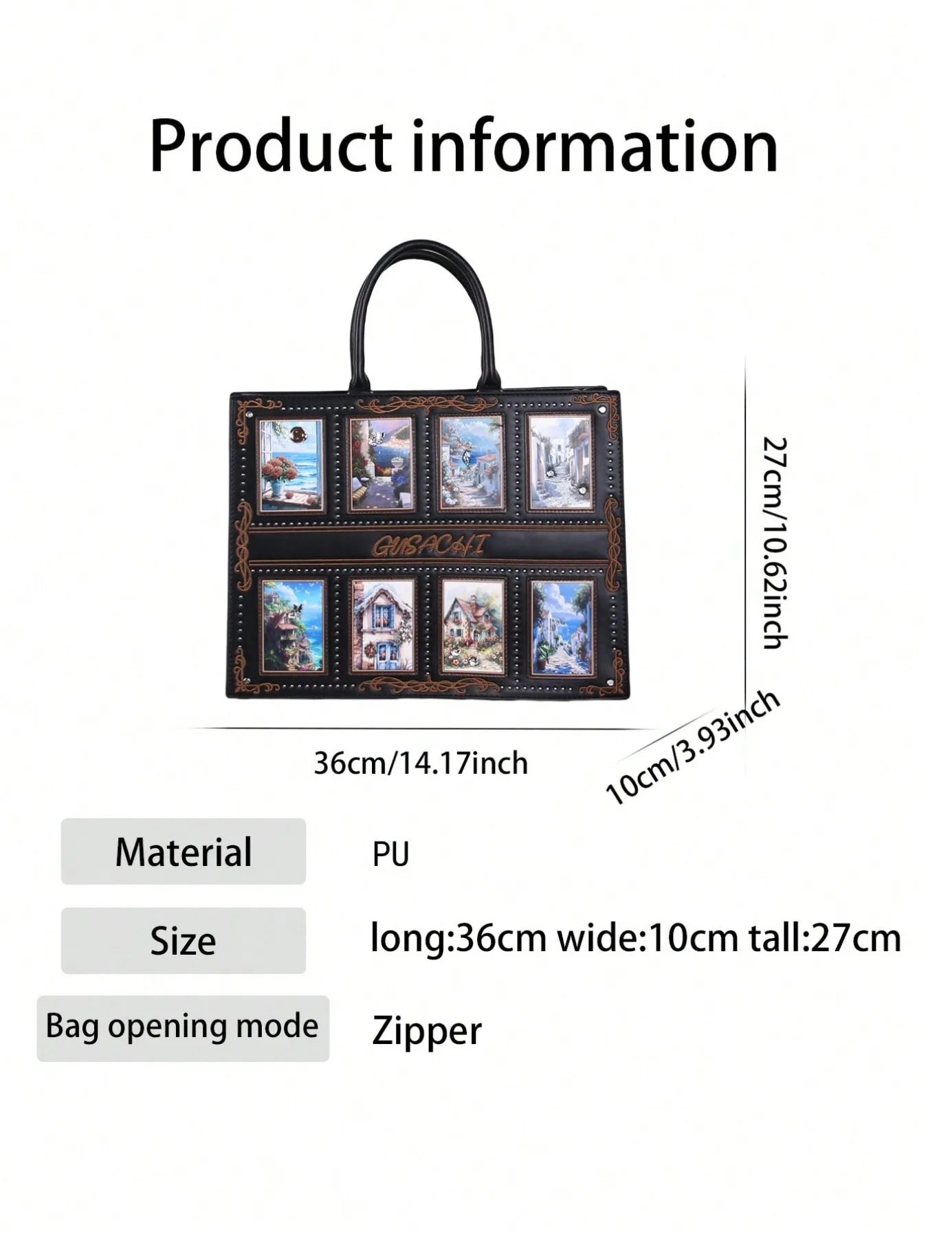 Cross-border European and American fashion exquisite tarot card pattern inlaid diamond embroidery handbag square bag