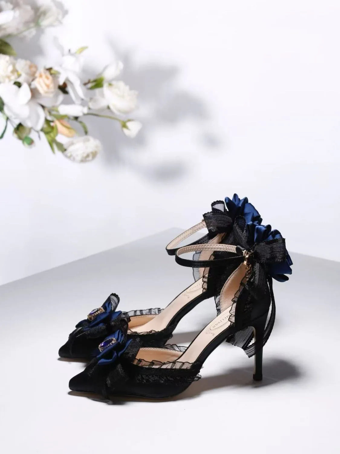 Gothic High Heels Y2K Shoes for Women Lolita Vintage Shoes Luxury Woman Mary Janes Red Heels Weddings Bridal Shoes High Quality