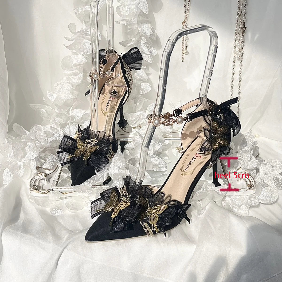 Heels Woman Luxury Fashion Sandals Gold Sandals Woman Lolita High Heels Shoes Woman High Quality Shoes Y2K Accessories 2025 New
