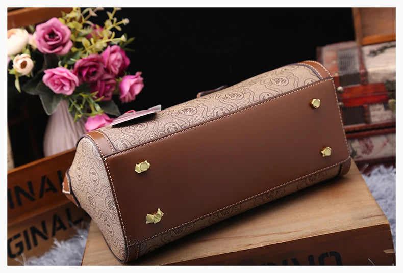 Women's handbag light luxury 2025 autumn and winter new item large capacity retro high-end designer shoulder crossbody bag