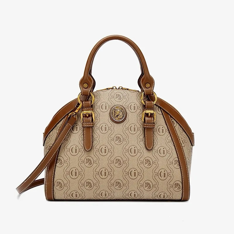 Women's handbag light luxury 2025 autumn and winter new item large capacity retro high-end designer shoulder crossbody bag