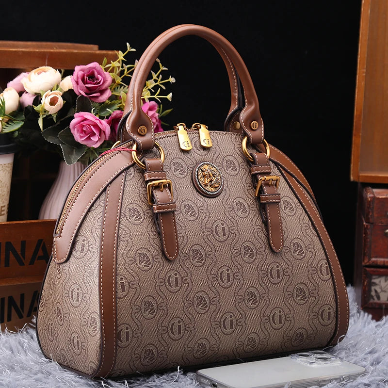 Women's handbag light luxury 2025 autumn and winter new item large capacity retro high-end designer shoulder crossbody bag