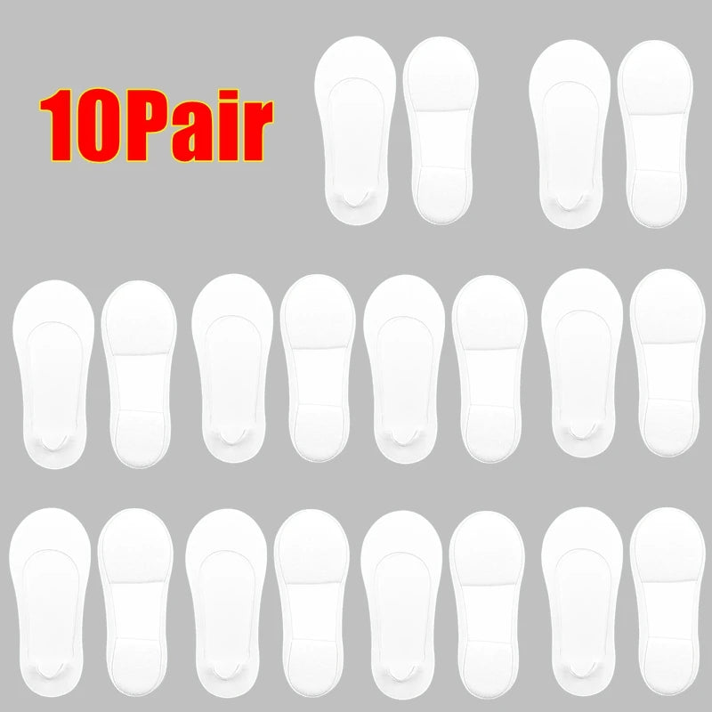 Women Boat Sock Plantar Fasciitis Shoes Insole Socks Insoles for Feet Shock Absorbing Shoe Sole Invisible Non slip Shoe pads