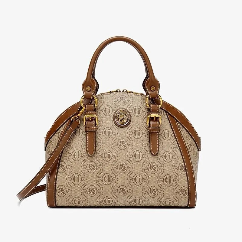 Women's handbag light luxury 2025 autumn and winter new item large capacity retro high-end designer shoulder crossbody bag