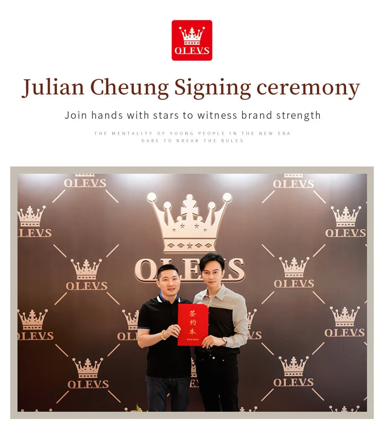 OLEVS 5589 Top Luxury Diamond Quartz Women Watch Fashion Elegant Rose Gold Waterproof Women Watch Brand Bracelet Set Reloj Mujer