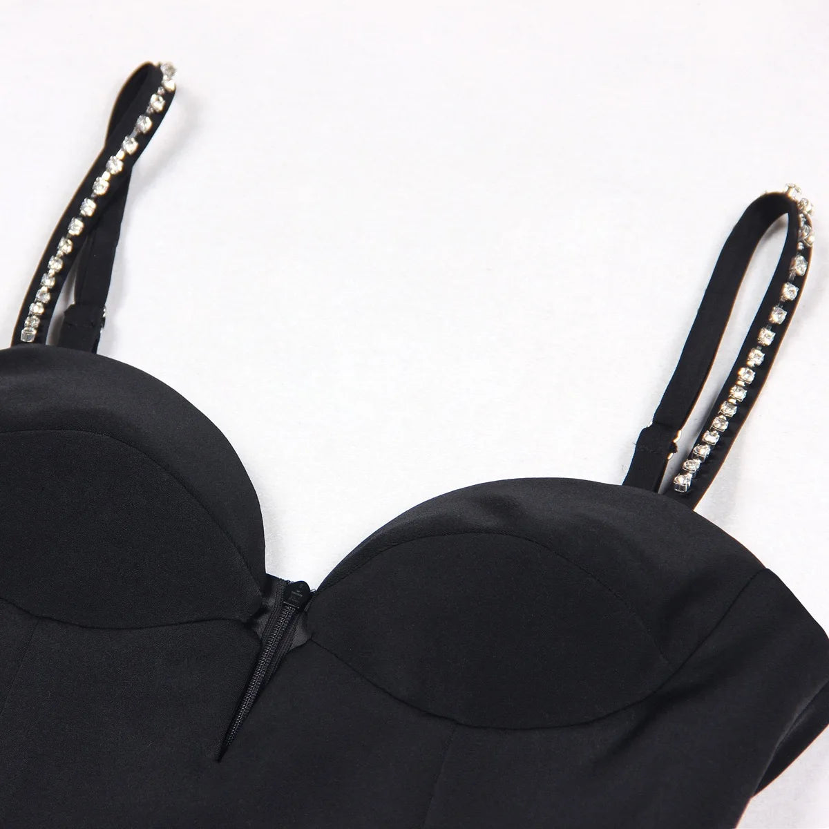 New Arrival Diamond Slim Short Suspender Dress