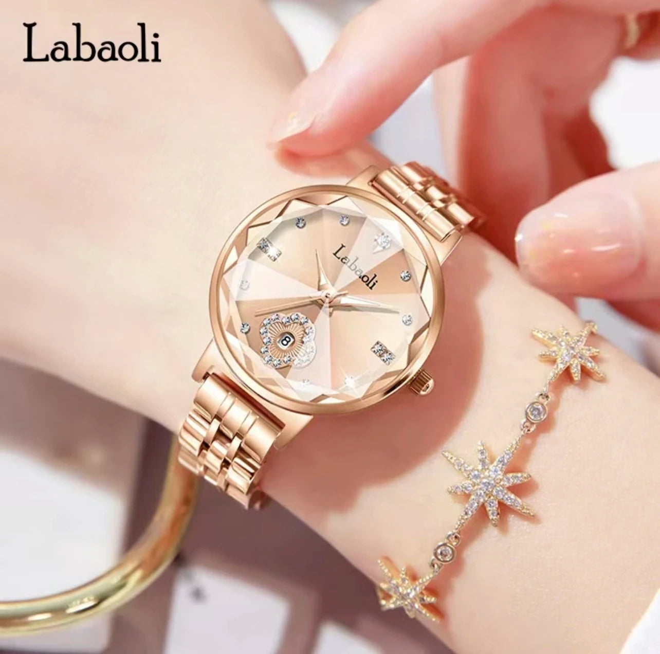 New high-end light luxury ladies' watch luminous calendar quartz watch High quality luxury watch Birthday gift for women