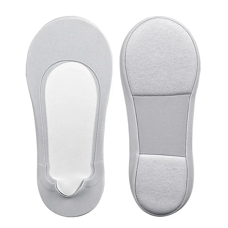 Women Boat Sock Plantar Fasciitis Shoes Insole Socks Insoles for Feet Shock Absorbing Shoe Sole Invisible Non slip Shoe pads