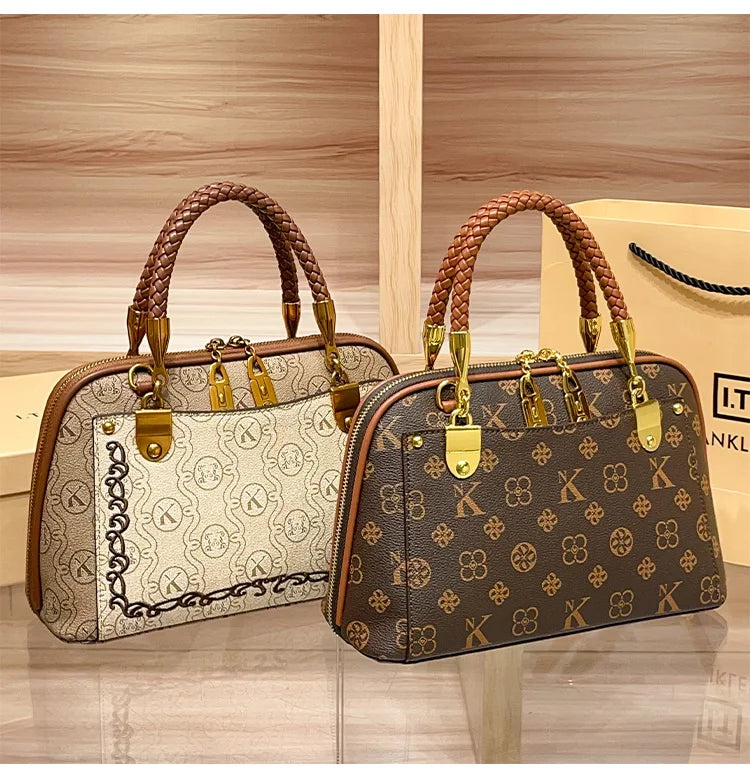 New 2025 High-End Designer Women's Handbag Autumn Winter Shoulder Crossbody Tote Bag Fashionable Luxury Accessory for Ladies