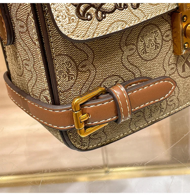 Light luxury brand women's bag 2025 Spring Xiamen new fashionable and versatile high-end handbag single shoulder crossbody bag