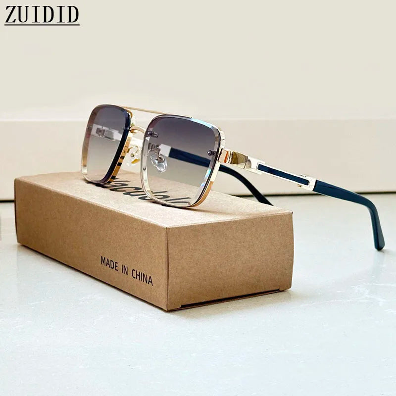 2025 Square Sunglass Men Luxury Vintage Sunglasses Women Trendy Retro Fashion Glasses Gafas De Sol Hombre Lunette Soleil Femme