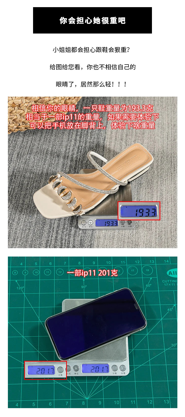 summer new women's slippers outdoor sandals casual flat shoes Stylish metal design Korean style office wear Large size 43