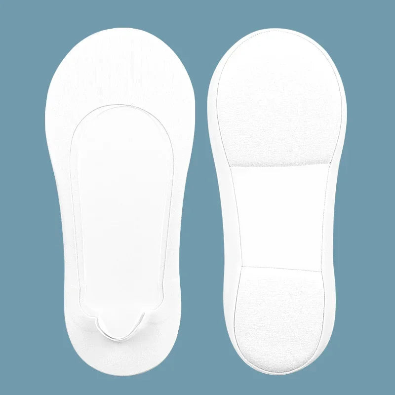 Women Boat Sock Plantar Fasciitis Shoes Insole Socks Insoles for Feet Shock Absorbing Shoe Sole Invisible Non slip Shoe pads