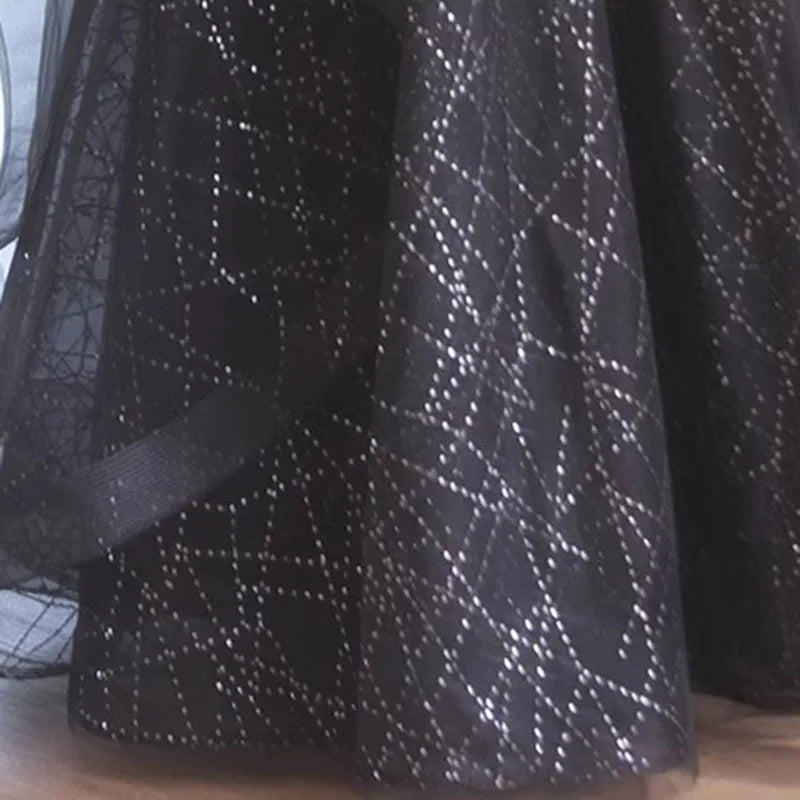 Evening Dresses Luxury 2026 Black Halter Evening Dress Corset Bodice Sequin Tulle Puffy Gown For Gala & Quinceanera
