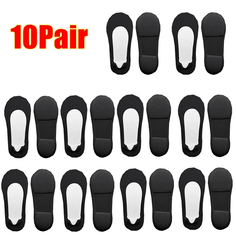 Women Boat Sock Plantar Fasciitis Shoes Insole Socks Insoles for Feet Shock Absorbing Shoe Sole Invisible Non slip Shoe pads