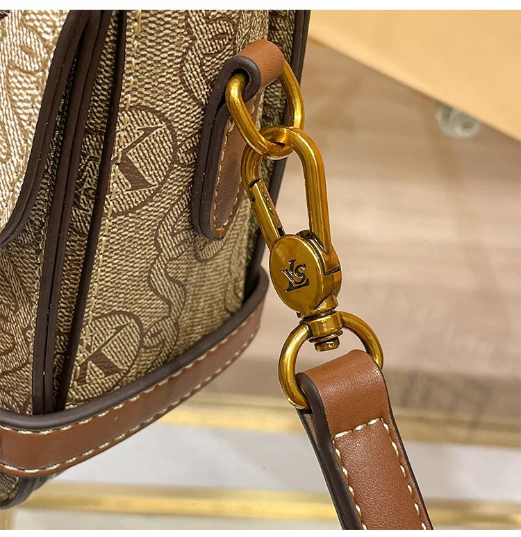 Light luxury brand women's bag 2025 Spring Xiamen new fashionable and versatile high-end handbag single shoulder crossbody bag