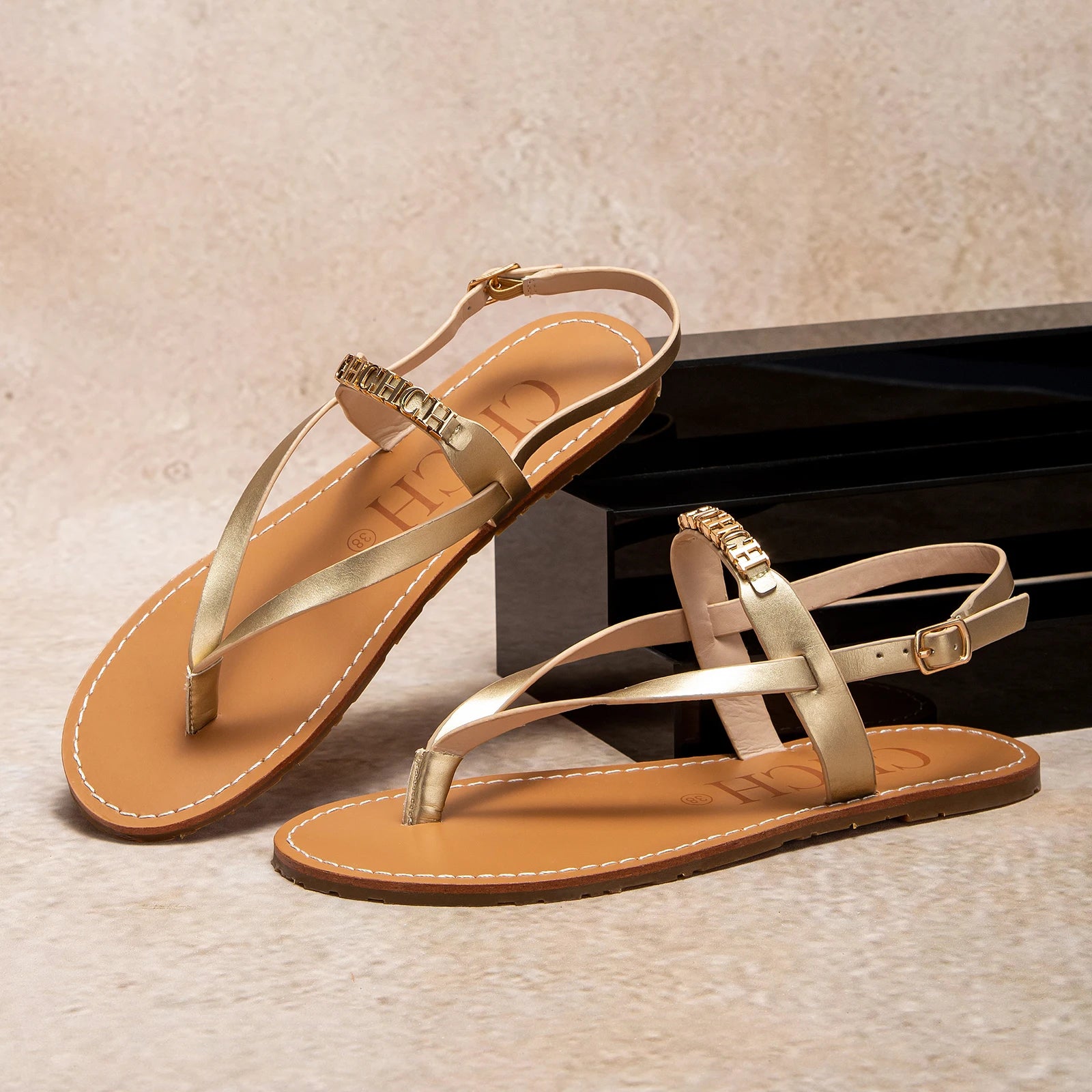 Strap Design Cool and Simple Women's Sandals Fine Workmanship Casual and Versatile Durable Women's Beach Shoes