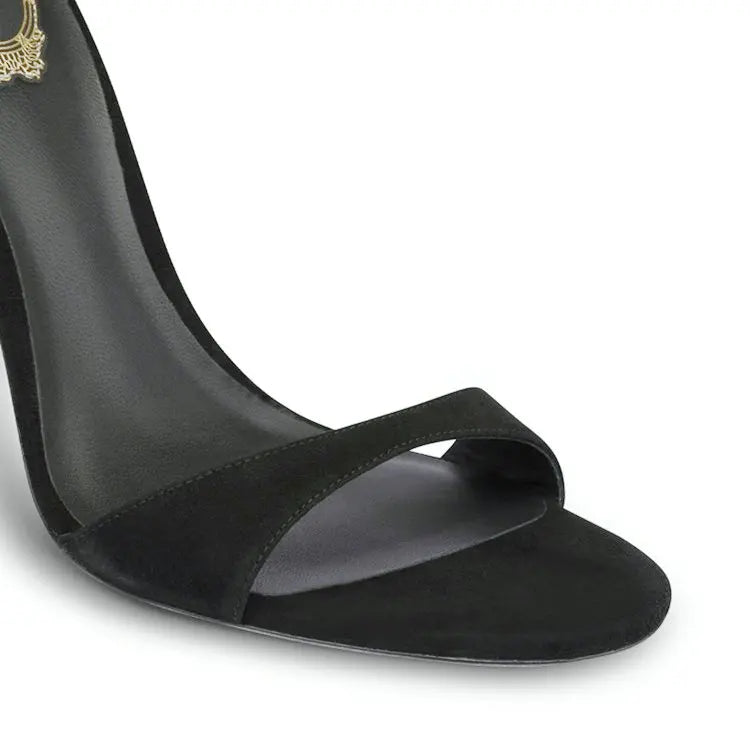 2025 Spring Summer New Style French Beauty Sandals Women'S Thin Heels Snake Twisting High Heels Party Dress Shoes