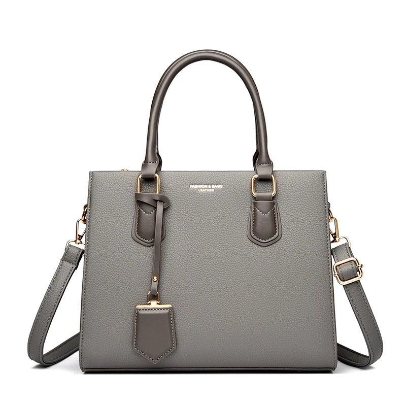 Luxury Women's Handbags 3 Layers Large Capacity Women  Shoulder Bags Top Quality PU Leather Commut Crossbody Bags  For Women Sac