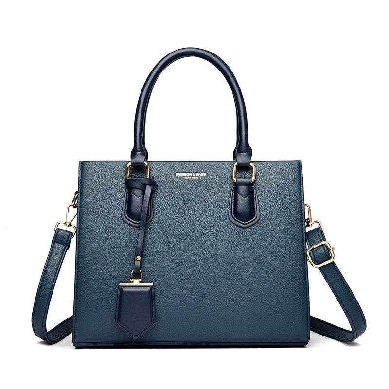 Luxury Women's Handbags 3 Layers Large Capacity Women  Shoulder Bags Top Quality PU Leather Commut Crossbody Bags  For Women Sac