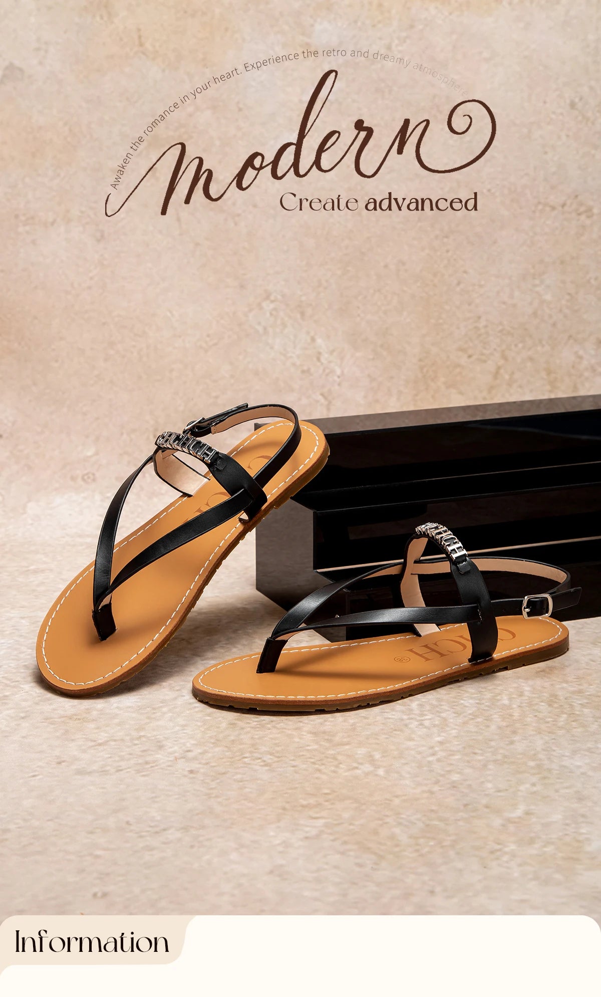 Strap Design Cool and Simple Women's Sandals Fine Workmanship Casual and Versatile Durable Women's Beach Shoes