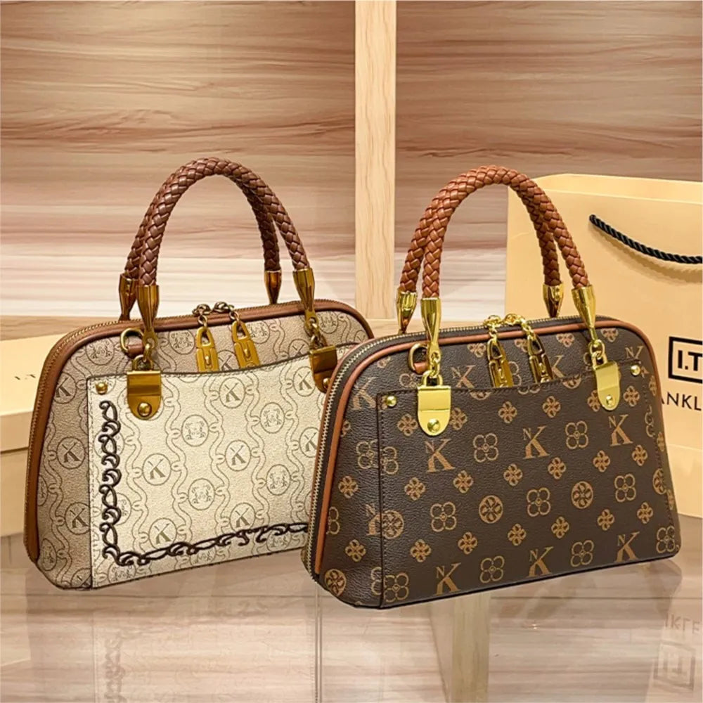 New 2025 High-End Designer Women's Handbag Autumn Winter Shoulder Crossbody Tote Bag Fashionable Luxury Accessory for Ladies