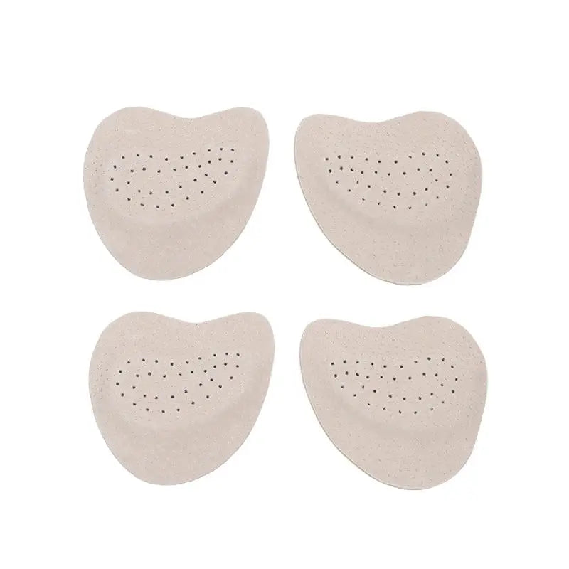 2Pairs Sandals Anti-slip Stickers Forefoot Pad Women High Heels Pain Relief Insert Insoles Toe Cushion Foot Care Shoes Pad