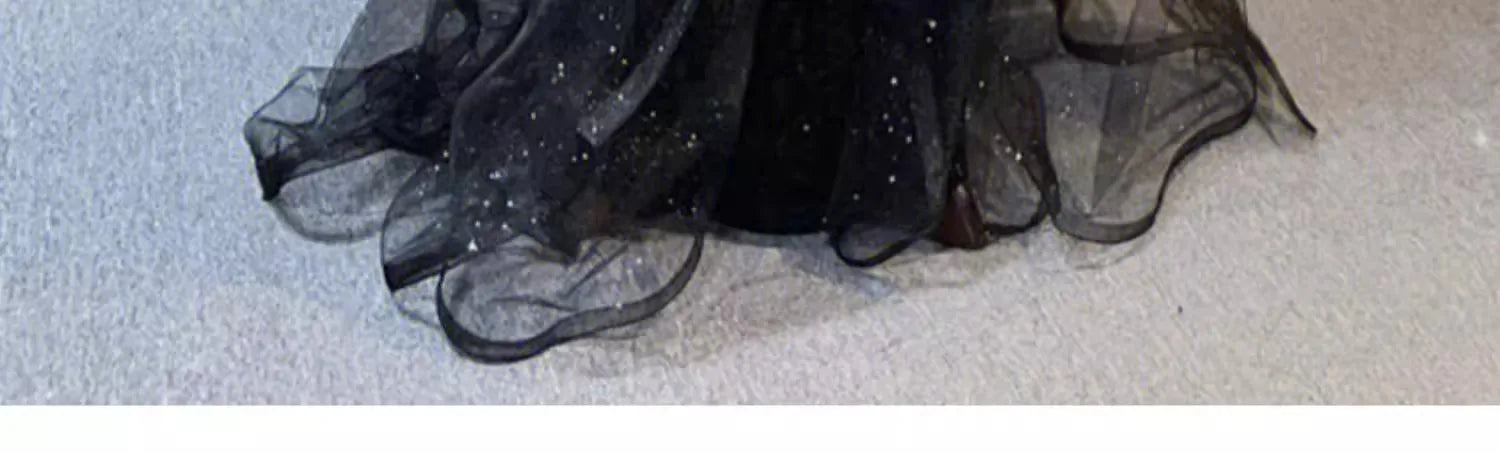 Black Sequined Evening Dress, High-end Light Luxury Hanging Neck Dress, High-end Feeling, Annual Meeting Art Exam for Women